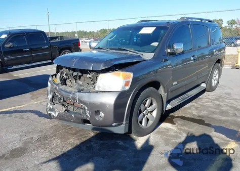 2009 Nissan Armada Se z USA, uszkodzony, nr VIN 5N1BA08D09N606956